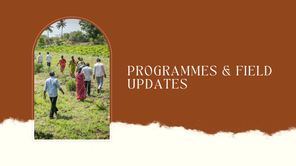 Programs & Field Progress Updates​