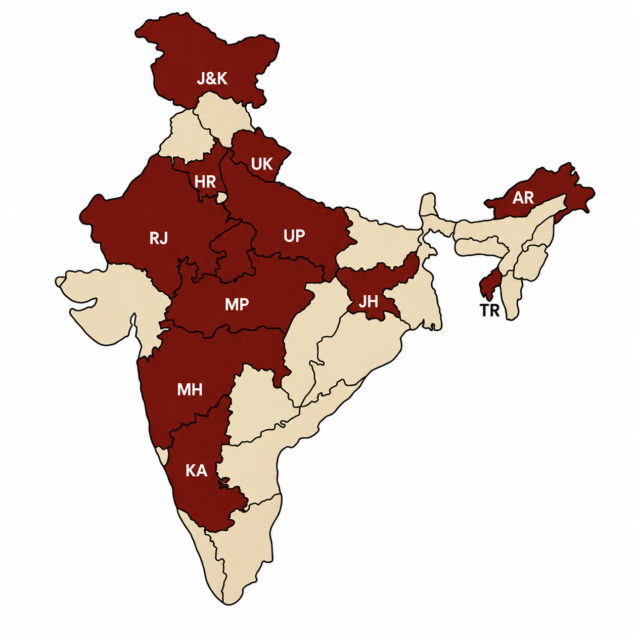 DRES Pan India Presence